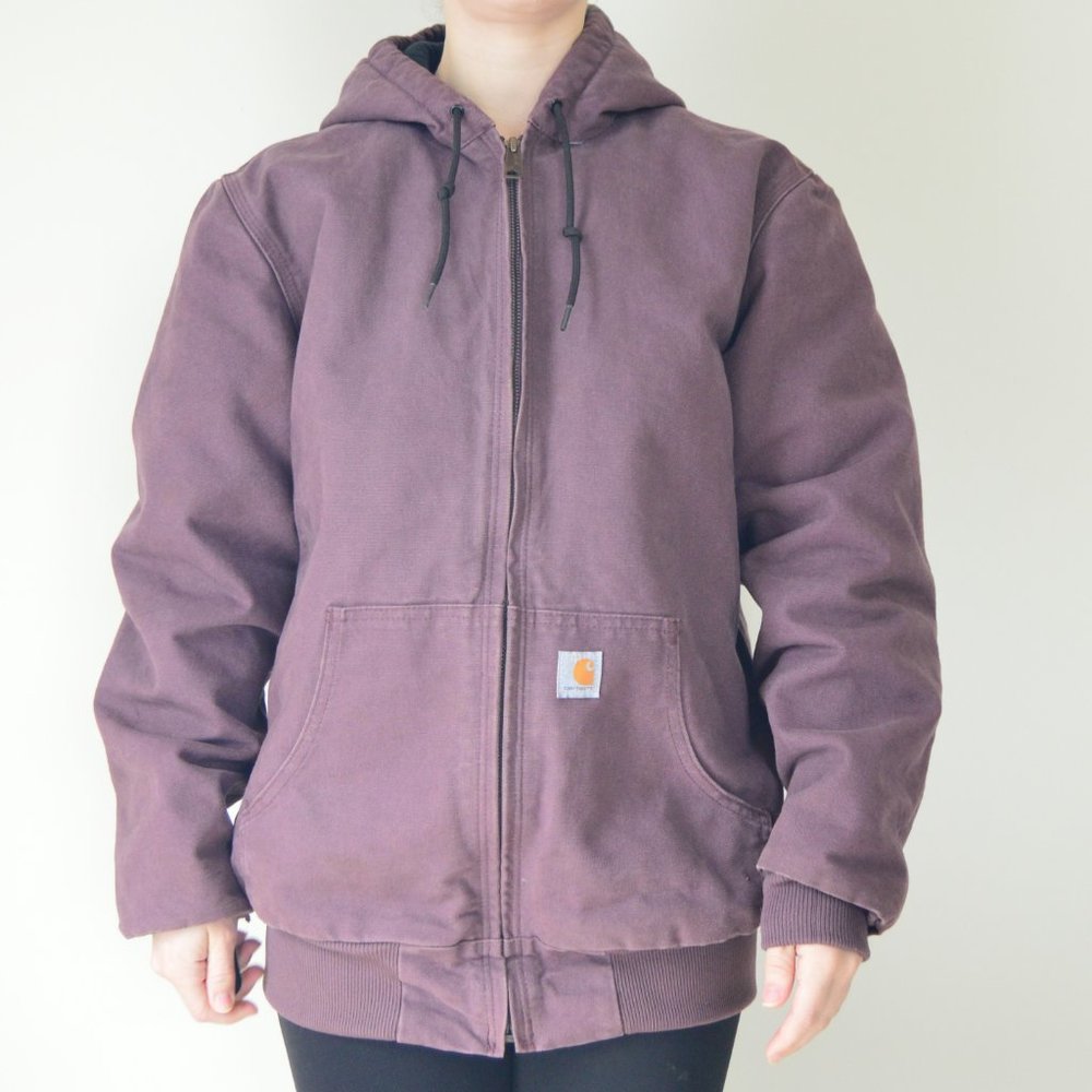Carhartt Women's Jacket Purple Medium